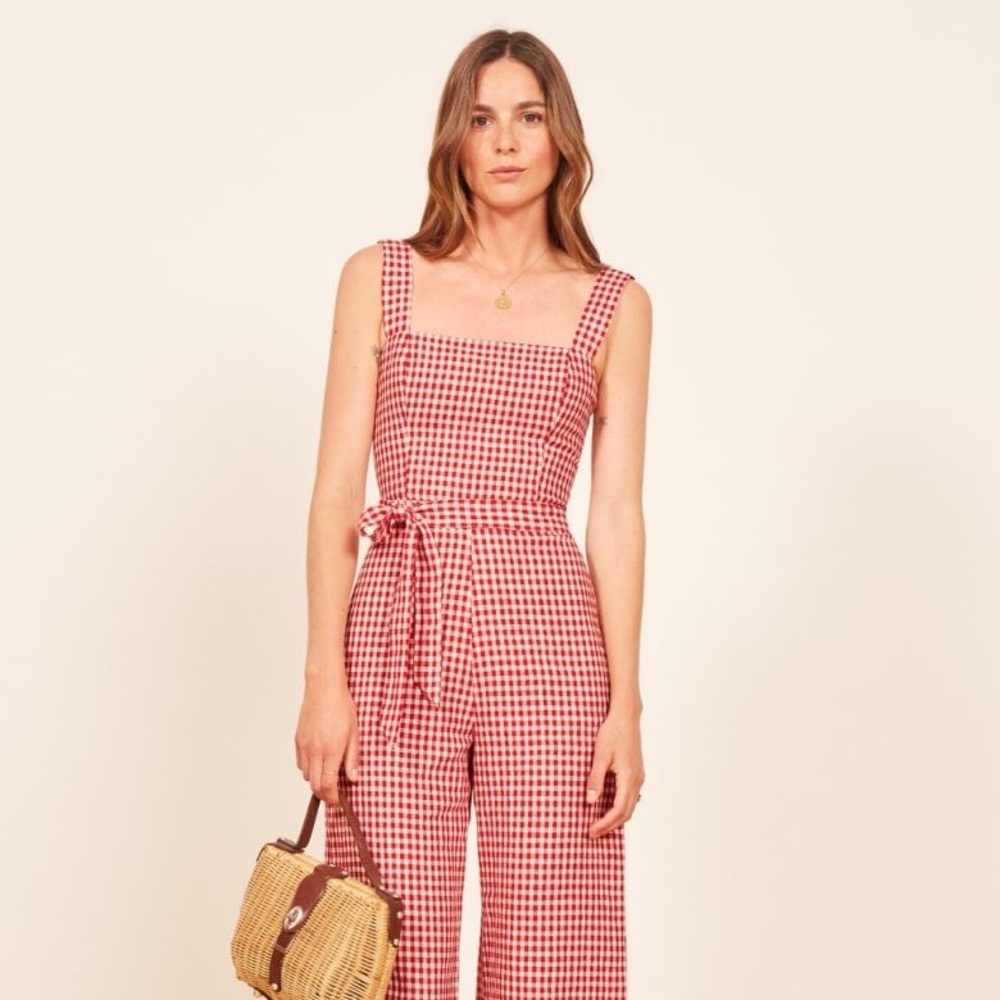 NWT Reformation Birch Jumpsuit
